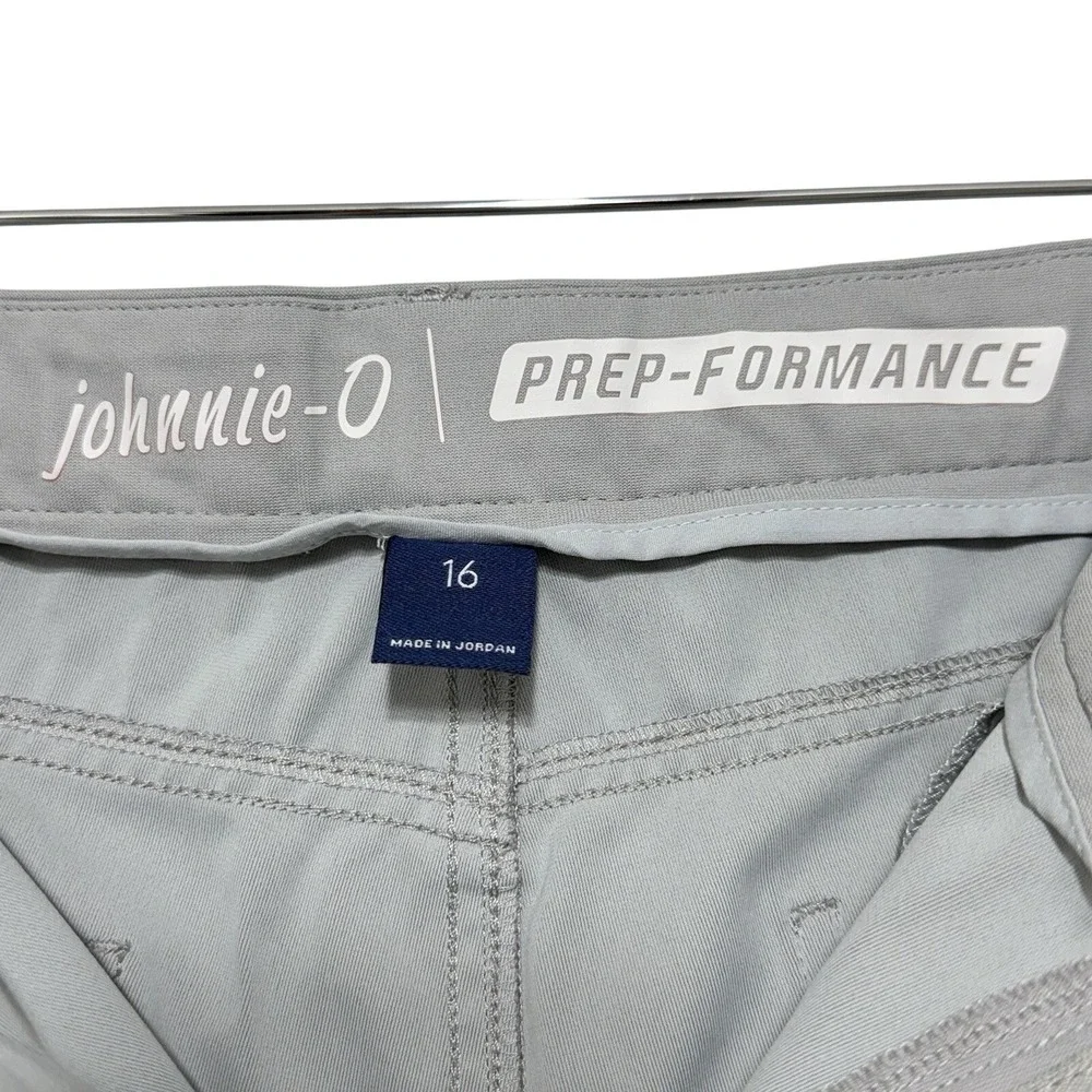 Johnnie-O Boys Cross Country Pants Prep-Formance Gray Size 16 Golf JBPA1450